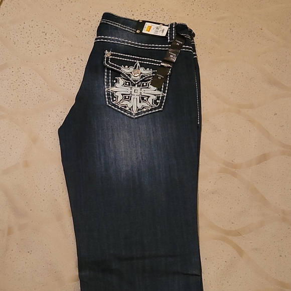 Brand new Wired Heart denim jeans, size 14 - Picture 2 of 3